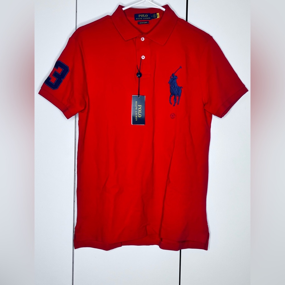 Lovely red polo for Valentine’s Day
